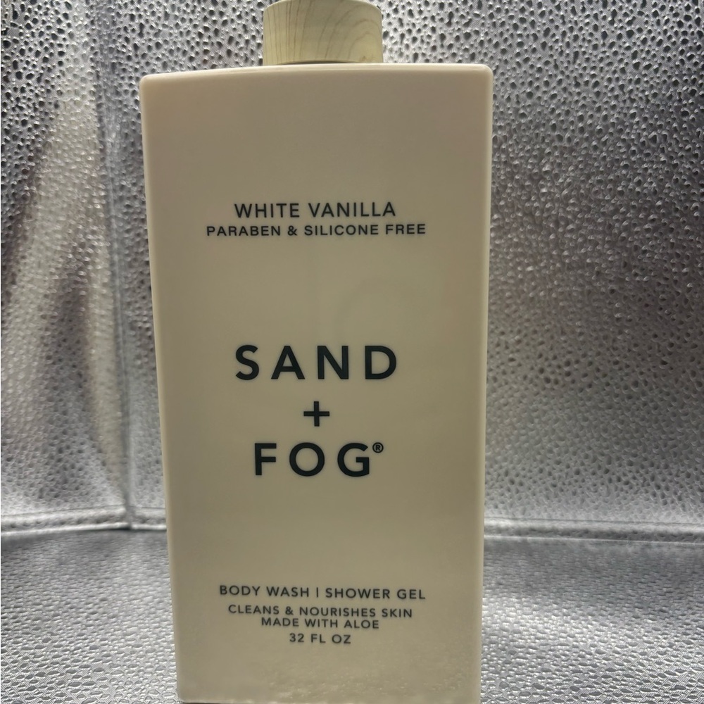Sand + Fog White Vanilla Body Wash - Cream Scented Shower Gel